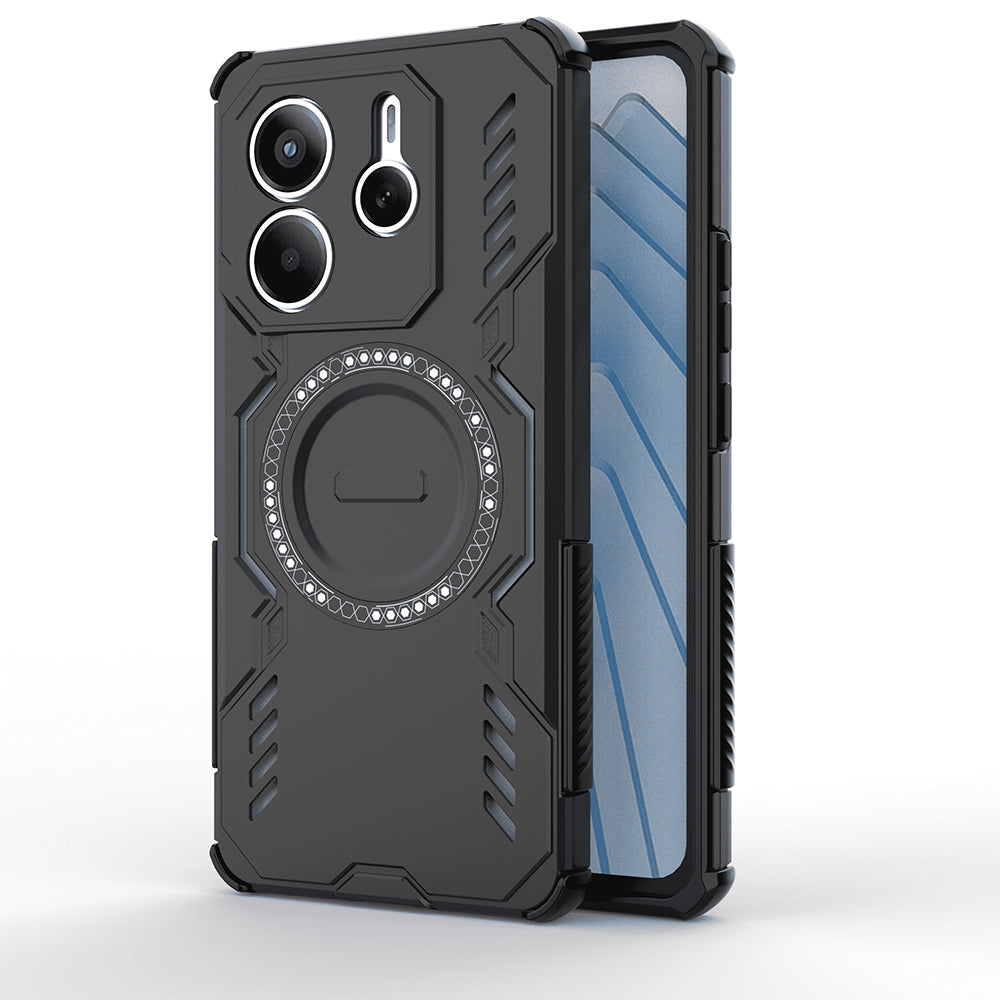 Husa de protectie Techsuit ArmorMag compatibil cu Xiaomi Redmi Note 14 5G, Negru