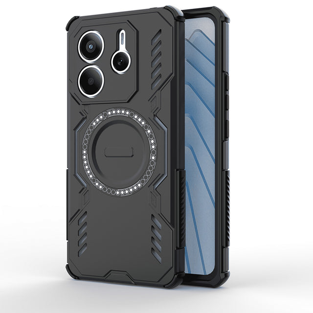 Husa de protectie Techsuit ArmorMag compatibil cu Xiaomi Redmi Note 14 5G, Negru