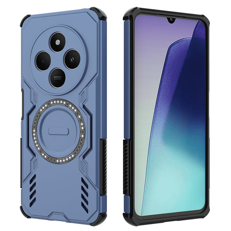 Husa de protectie Techsuit ArmorMag compatibil cu Xiaomi Redmi 14C / Poco C75, Albastru