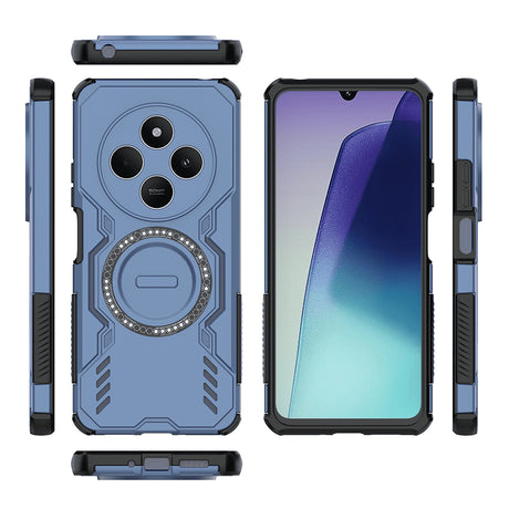 Husa de protectie Techsuit ArmorMag compatibil cu Xiaomi Redmi 14C / Poco C75, Albastru