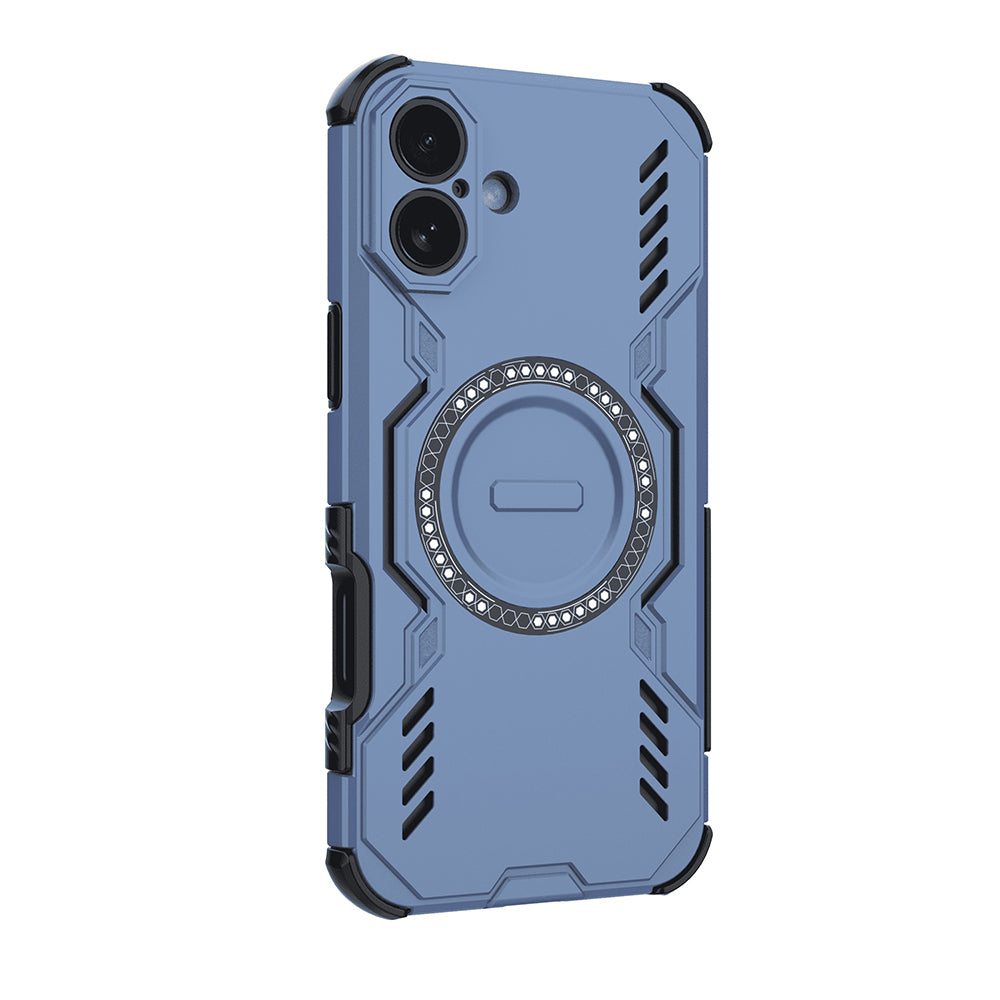 Husa de protectie Techsuit ArmorMag compatibil cu iPhone 16 Plus, Albastru