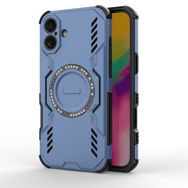 Husa de protectie Techsuit ArmorMag compatibil cu iPhone 16 Plus, Albastru