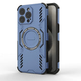 Husa de protectie Techsuit ArmorMag compatibil cu iPhone 15 Pro, Albastru