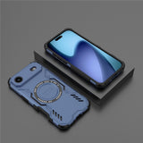 Husa de protectie Techsuit ArmorMag compatibil cu iPhone 17 Air, Albastru