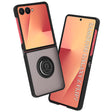 Husa de protectie Techsuit Glinth compatibil cu Samsung Galaxy Z Flip7, Negru