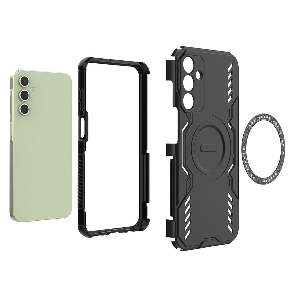 Husa de protectie Techsuit ArmorMag compatibil cu Samsung Galaxy A15 4G / A15 5G, Albastru
