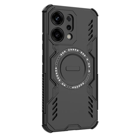 Husă Techsuit pentru Oppo Reno14, neagră