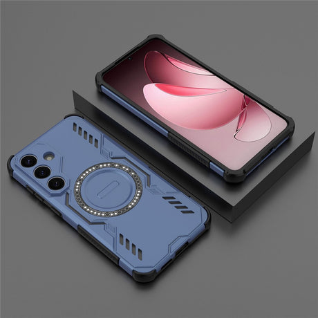 Husa de protectie Techsuit ArmorMag compatibil cu Samsung Galaxy S25 Plus, Albastru