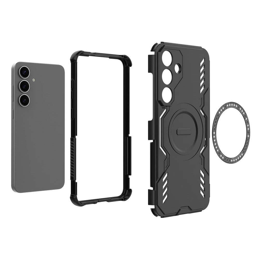 Husa de protectie Techsuit ArmorMag compatibil cu Samsung Galaxy S25 Plus, Albastru