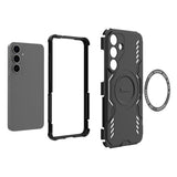 Husa de protectie Techsuit ArmorMag compatibil cu Samsung Galaxy S25 Plus, Albastru