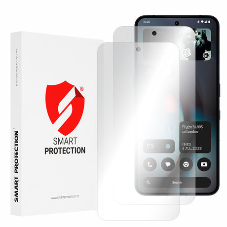 Folie de protectie Smart Protection Premium Classic (set de 2) compatibil cu Nothing Phone (3), Transparent