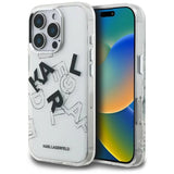 Husa de protectie Karl Lagerfeld compatibil cu iPhone 16 Pro, Transparent