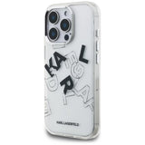 Husa de protectie Karl Lagerfeld compatibil cu iPhone 16 Pro, Transparent