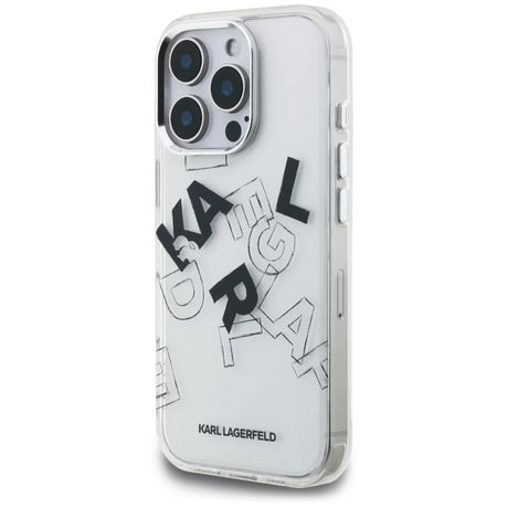 Husa de protectie Karl Lagerfeld compatibil cu iPhone 16 Pro, Transparent