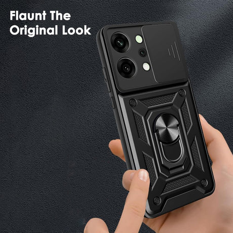 Husa de protectie Techsuit CamShield Series compatibil cu Oppo Reno14 Pro, Negru