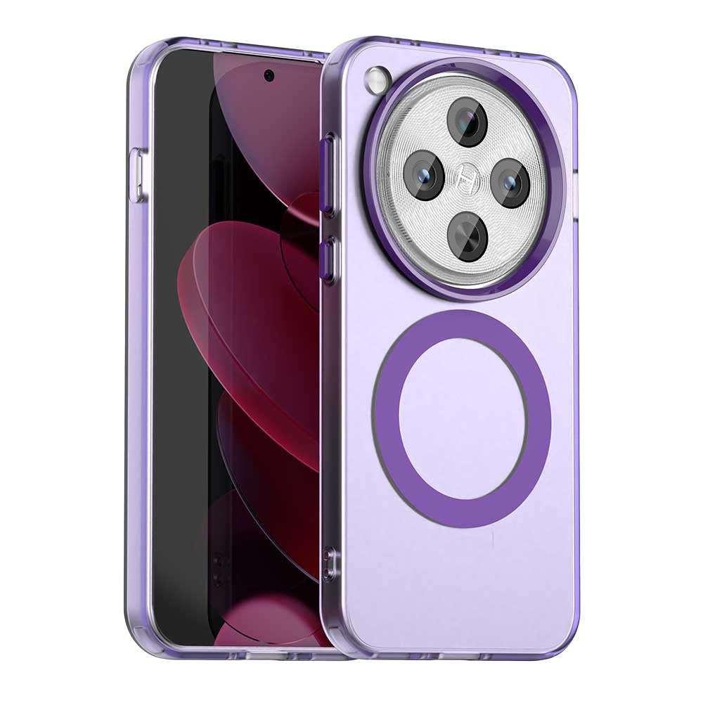Husa de protectie Techsuit CandyCase MagSafe compatibil cu Oppo Find X8 Pro, Mov