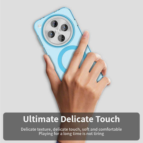 Husa de protectie Techsuit CandyCase MagSafe compatibil cu Oppo Find X8 Pro, Albastru