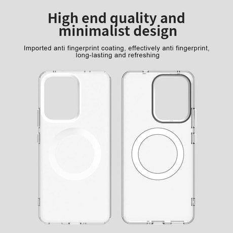 Husa de protectie Techsuit CandyCase MagSafe compatibil cu Oppo Reno13 F 4G / Reno13 F 5G / Reno13 FS 5G, Alb
