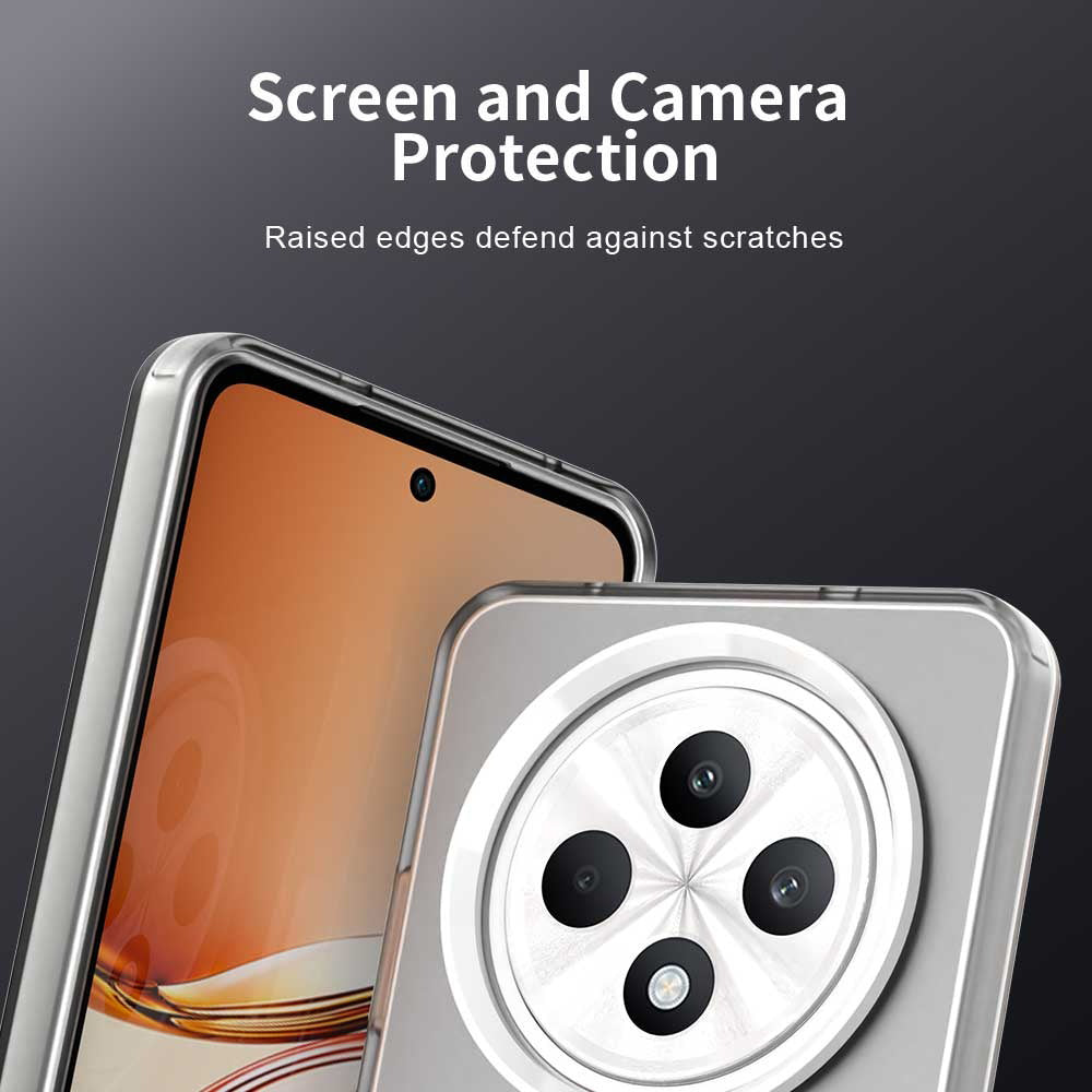 Husa de protectie Techsuit CandyCase MagSafe compatibil cu Oppo Reno12 F 4G / Reno12 F 5G / Reno12 FS 4G / Reno12 FS 5G, Alb