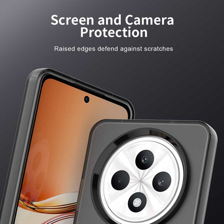 Husa de protectie Techsuit CandyCase MagSafe compatibil cu Oppo Reno12 F 4G / Reno12 F 5G / Reno12 FS 4G / Reno12 FS 5G, Negru