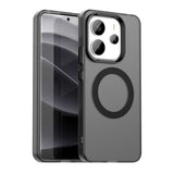 Husa de protectie Techsuit CandyCase MagSafe compatibil cu Xiaomi Redmi Note 14 4G (Standard), Negru