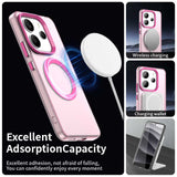 Husa de protectie Techsuit CandyCase MagSafe compatibil cu Xiaomi Redmi Note 14 4G (Regional), Roz