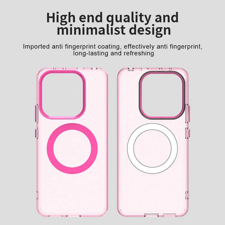 Husa de protectie Techsuit CandyCase MagSafe compatibil cu Xiaomi Redmi Note 14 4G (Regional), Roz