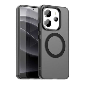 Husa de protectie Techsuit CandyCase MagSafe compatibil cu Xiaomi Redmi Note 14 4G (Regional), Negru