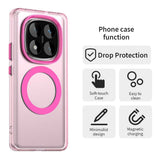 Husa de protectie Techsuit CandyCase MagSafe compatibil cu Xiaomi Redmi Note 14 Pro 4G, Roz