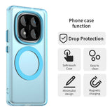 Husa de protectie Techsuit CandyCase MagSafe compatibil cu Xiaomi Redmi Note 14 Pro 5G / Poco X7, Albastru