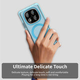 Husa de protectie Techsuit CandyCase MagSafe compatibil cu Xiaomi Redmi Note 14 Pro 5G / Poco X7, Albastru