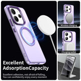 Husa de protectie Techsuit CandyCase MagSafe compatibil cu Xiaomi Redmi Note 14 5G, Mov