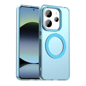 Husa de protectie Techsuit CandyCase MagSafe compatibil cu Xiaomi Redmi Note 14 5G, Albastru