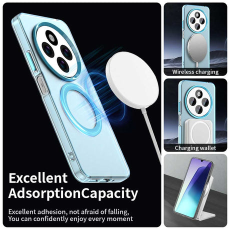 Husa de protectie Techsuit CandyCase MagSafe compatibil cu Xiaomi Redmi 14C / Poco C75, Albastru