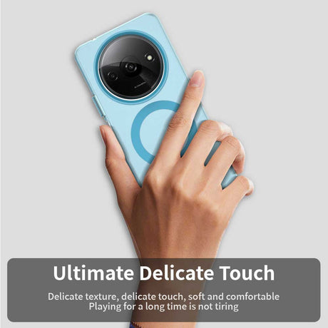 Husa de protectie Techsuit CandyCase MagSafe compatibil cu Xiaomi Redmi A3 / Redmi A3x, Albastru