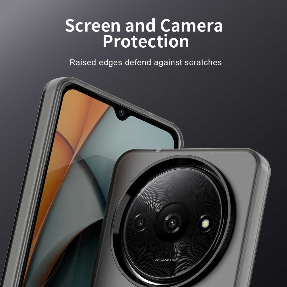 Husa de protectie Techsuit CandyCase MagSafe compatibil cu Xiaomi Redmi A3 / Redmi A3x, Negru