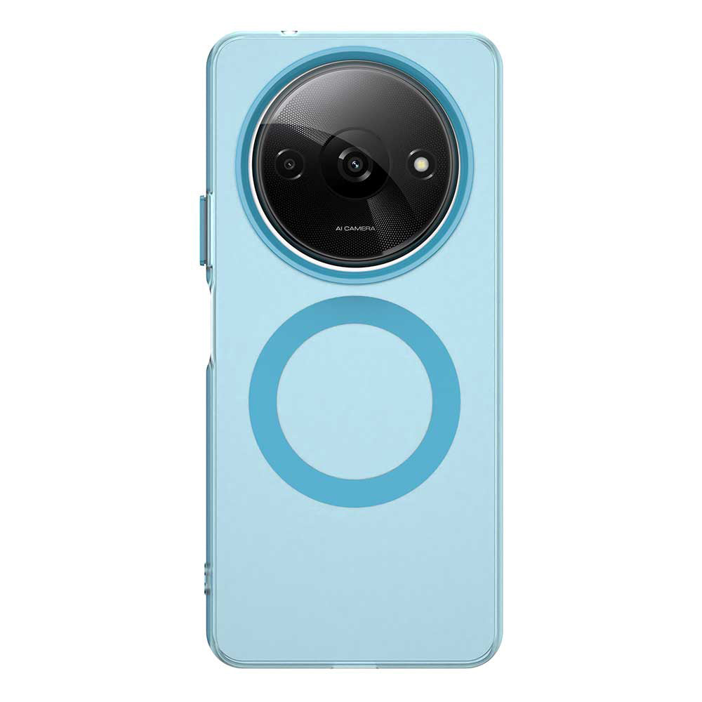 Husa de protectie Techsuit CandyCase MagSafe compatibil cu Xiaomi Redmi A3 / Redmi A3x, Albastru