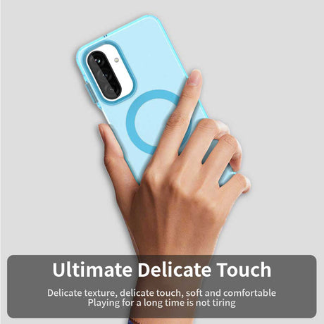 Husa de protectie Techsuit CandyCase MagSafe compatibil cu Samsung Galaxy A17 5G / A17 4G / M17 / F17, Albastru