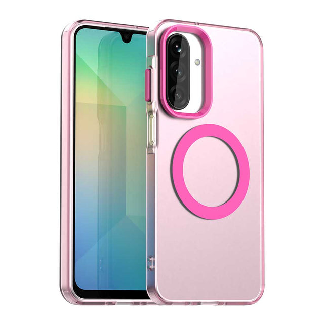 Husa de protectie Techsuit CandyCase MagSafe compatibil cu Samsung Galaxy A17 5G / A17 4G / M17 / F17, Roz