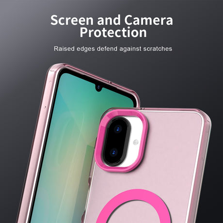 Husa de protectie Techsuit CandyCase MagSafe compatibil cu Samsung Galaxy A07 4G, Roz