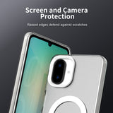 Husa de protectie Techsuit CandyCase MagSafe compatibil cu Samsung Galaxy A07 4G, Alb