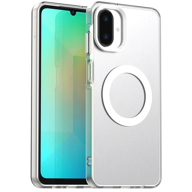 Husa de protectie Techsuit CandyCase MagSafe compatibil cu Samsung Galaxy A07 4G, Alb