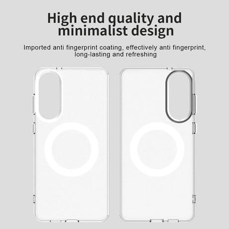 Husa de protectie Techsuit CandyCase MagSafe compatibil cu Samsung Galaxy S25 Edge, Alb
