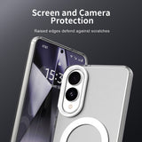 Husa de protectie Techsuit CandyCase MagSafe compatibil cu Samsung Galaxy S25 Edge, Negru