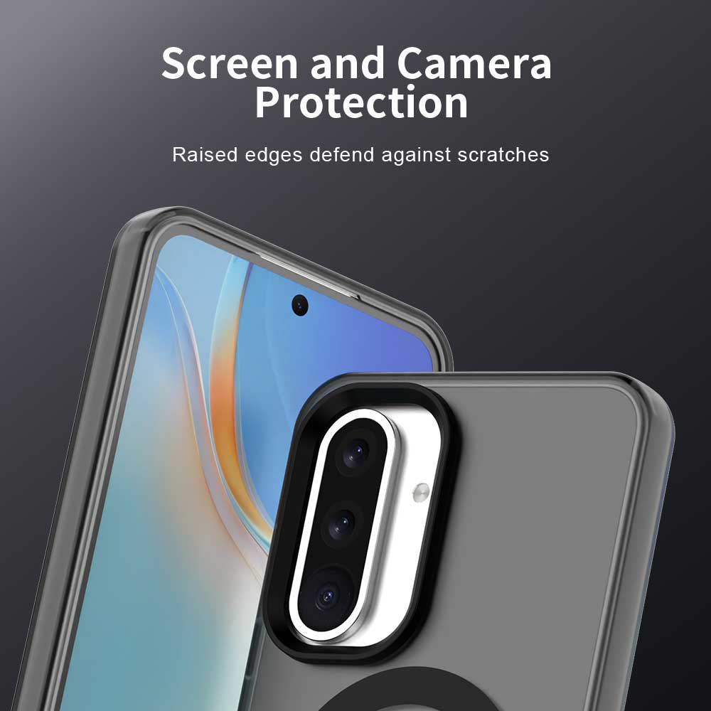 Husa de protectie Techsuit CandyCase MagSafe compatibil cu Samsung Galaxy A36 5G, Negru