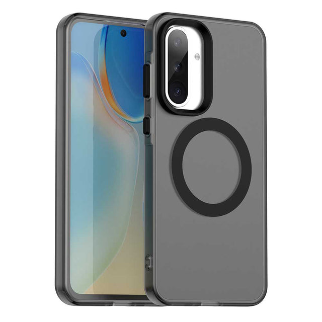 Husa de protectie Techsuit CandyCase MagSafe compatibil cu Samsung Galaxy A56 5G, Negru