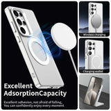 Husa de protectie Techsuit CandyCase MagSafe compatibil cu Samsung Galaxy S25 Ultra, Alb