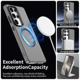 Husa de protectie Techsuit CandyCase MagSafe compatibil cu Samsung Galaxy S25 Ultra, Negru
