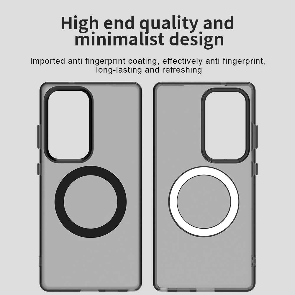 Husa de protectie Techsuit CandyCase MagSafe compatibil cu Samsung Galaxy S25 Ultra, Negru
