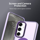 Husa de protectie Techsuit CandyCase MagSafe compatibil cu Samsung Galaxy S24 / S25, Mov